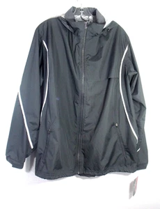 Holloway Mens Storm Bloc Waterproof Gray Hooded Jacket Size L  New - Picture 1 of 11