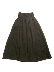 ME AND EM - Women’s Long Black Cheesecloth Skirt Size 8 - Picture 1 of 10