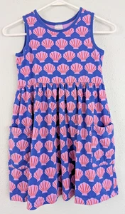Vestido Hanna Andersson talla 130 cm u 8 tejido conchas marinas sin mangas 4299 - Imagen 1 de 5