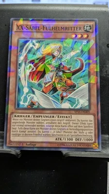 Yu-Gi-Oh.XX Säbel Fuhlhelmritter. 1 Auflage. Mosaik Rare. SP15-DE005. Top ! - Bild 1 von 3