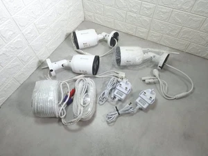 3x Swann 1080p HD WLAN CCTV Überwachungskamera Bewegung mit Kabeln Konvolut Restposten 3 - Bild 1 von 5