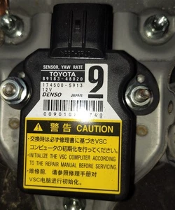 2016-2017 Lexus Is200t Center Console Yaw Rate Sensor OEM 89183-48020 - Picture 1 of 1