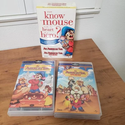 Special Limited Edition An American Tail and Fievel Goes West VHS movie box set - Image 1 of 3
