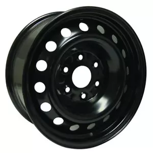 17 Inch Black Steel Wheel Rim for Chevrolet Suburban 1500, RTX X99147N 17x7.5 6x - Picture 1 of 2