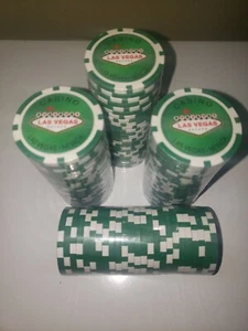 4 Rolls NEW Las Vegas Souvenir POKER CHIPS Gambling 🍟  - Imagen 1 de 3