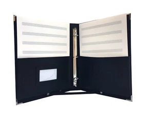 MSP Large Music Sheet Piano Folder 10" x 13.5" with Handle and 3 Rings Binder... - Picture 1 of 8