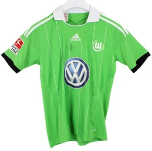ADIDAS Climacool VFL T-Shirt Boy's 13-14 YEARS Short Sleeve Jersey Polo Green - Picture 1 of 15