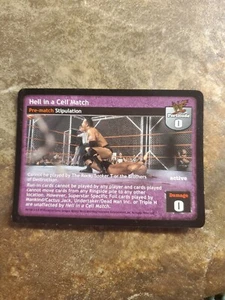 WWE WWF Raw Deal CCG - Stipulation - Hell in the Cell Match - Rare - Picture 1 of 3