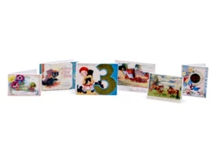 Casa de Muñecas Miniatura Escala 1/12 Set de 6 Tarjetas de Cumpleaños HJ10 - Imagen 1 de 1