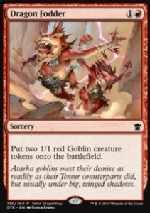 *MRM* FR/VF Promo version Chair a Dragon - Dragon Fodder MTG DOT - Picture 1 of 1