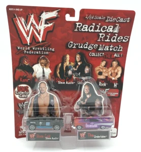 ©1998 WWE Radical Rides Grudge Match STONE COLD STEVE AUSTIN &THE UNDERTAKER - Picture 1 of 8