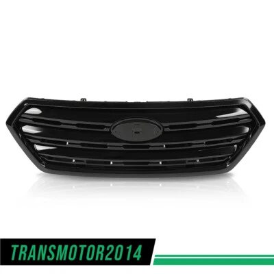 Fit For 2015-2017 Subaru Outback Front Bumper Grill Grille All Glossy Black NEW - Imagem 1 de 4