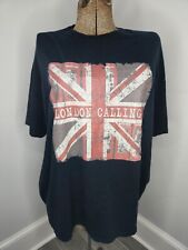 Rare Vintage The Clash London Calling Joe Strummer Punk T Shirt 2XL XXL