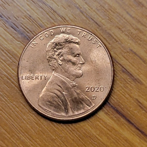 2020 D Lincoln Shield Penny DDO DDR Doubled Die Error Coin #44 Free Shipping Cover