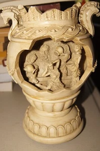 Venetian Renaissance Victorian Roman Greek Water Musical Fountain Vase Urn WORKS - Picture 1 of 11