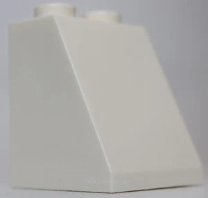 Lego 6x pendiente blanca 65 2 x 2 x 2 con tubo inferior - Imagen 1 de 1