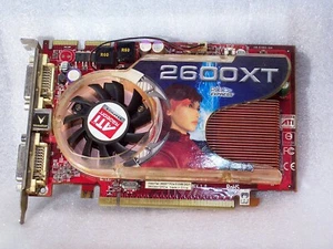 ATI RADEON HD 2600XT VISIONTEK 512MB 128BIT PCIE GRAPHICS CARD - Picture 1 of 4