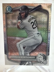 Braden Montgomery 2025 Bowman Baseball Mega Box Mojo Refractor Card #BCP-132 - Picture 1 of 2