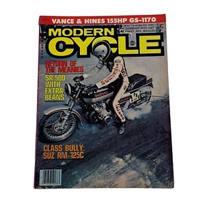 Modern Cycle - The Racing Magazine - July 1978 - Suzuki RM-125c