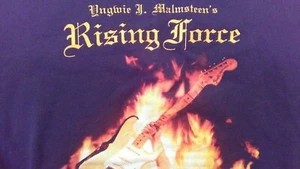 YNGWIE J. MALMSTEEN'S RISING FORCE- SIZE SMALL TSHIRT- RARE !!! - HEAVY METAL - Picture 1 of 5