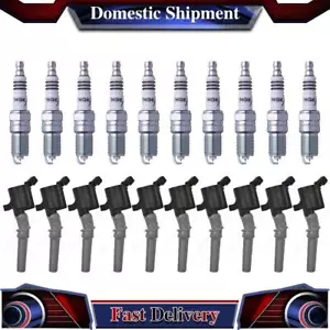 NGK Standard Ignition Ignition Coil Spark Plug For 2001 2002 2003 2004 Ford F53 - Picture 1 of 12