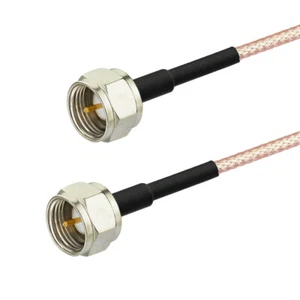 Bingfu RG179 F Male to F Male RF Coaxial Pigtail Cable Extension Cable 20cm - Picture 1 of 2