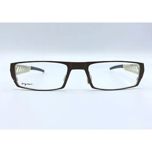 ORGREEN Titanium 19 Vulcan Eyeglasses 53-19 Brown/Cream New Old Stock Japan - Picture 1 of 6