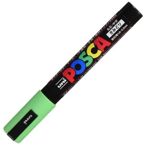 Uni Posca PC5M.5 Water-Based Paint Marker, Medium Point, Light Green - Picture 1 of 3