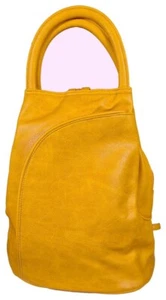 Designer Rucksack Handtasche Elegance Sonnengelb -Rucksack-Kombination - Bild 1 von 3
