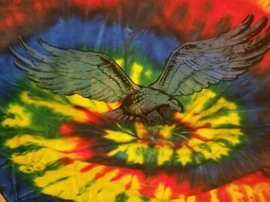 T Shirt Eagle Size Large Tie Dye - Picture 1 of 12