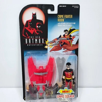 Batman Adventures Crime Fighter Robin Figure Sealed The New Crime Solver Kenner - Image 1 of 4