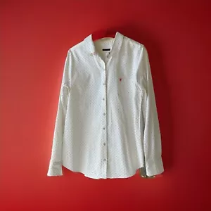 Women’s Marc O’ Polo Germany Sz 42 Button Down Shirt With Decorative Stitch - Picture 1 of 6