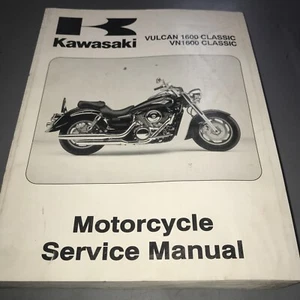 OEM Kawasaki 99924-1309-01 Service Manual VN1600A1 - Picture 1 of 3