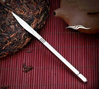 5.7" High Quality Stainless Steel Tea Knife Puer Tea Needle Delicate Cutter - Image 1 of 4