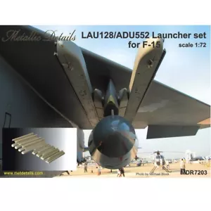 Metallic Details MDR7203 Scale Kit 1:72 LAU-128/ADU-552 Launcher Set for F-15 - Bild 1 von 24
