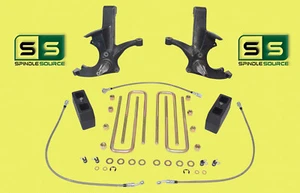 4.5"/4" SPINDLES,BLOCKS,RR LN W/OUT O.L. FITS 88-00 CHEVY C2500/C3500 2WD 8 LUG - Picture 1 of 1