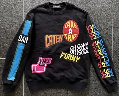 DSQUARED S/S 2021 LIKE 12Y always nice SWEATER SWEATSHIRT PULLOVER PULLI - Bild 1 von 4