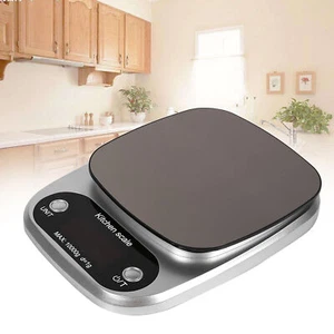 1pc 10kg/g Digital LCD Electronic Kitchen Cooking Food Die Calculation Weighting - Picture 1 of 12