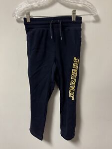 GAP Star Wars Kids Boys Sweatpants Size Small S (6-7) Navy Blue Disney