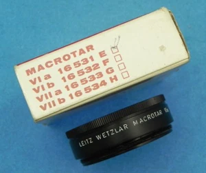 Leica Macrotar VIa Close-up Filter ............ MINT w/Box - Picture 1 of 8