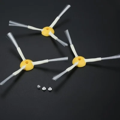 Vacuum 3-Armed Side Brushes & Screws 2 in 1 For iRobot Roomba 500 600 700 Series - Image 1 of 4