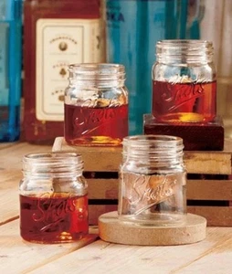 3 oz. Confezione da 4 bicchieri Redneck Shot Novità - Foto 1 di 2