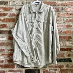 Horny Toad: Men's long-sleeve button-up shirt, wool blend, heavyweight, size XXL - Picture 1 of 12