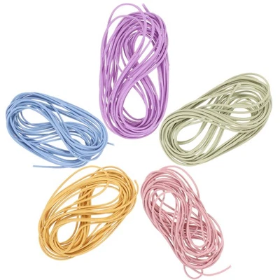  5 Pcs Filo Elastico Per Bracciali Cordoncino Realizzare Braccialetti - Immagine 1 di 4
