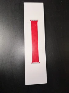 Original Apple 42mm Geflochtenes Solo Loop Band in Rot Gr. 6 Selten - Bild 1 von 2