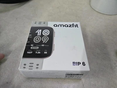 Amazfit Bip 6 50mm Diagonal Health and Fitness Tracker Watch (Stone) - Image 1 of 4