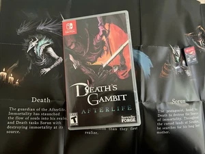 Death's Gambit: Afterlife - Definitive Edition - CIB W/Map + Sticker Set - Picture 1 of 3