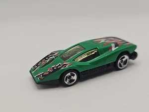 Hot Wheels Car Green Silver Bullet Diecast  - Picture 1 of 15