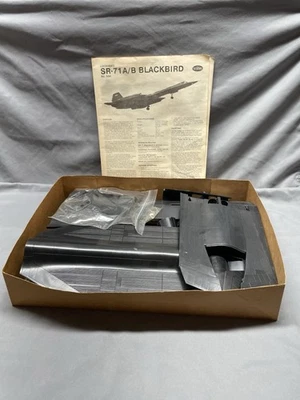 1/48 Testors SR-71 Blackbird kit assembly started - Image 1 of 4
