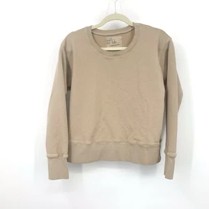 Frank & Eileen Damen Größe Medium Sweatshirt Tee Lab braun Pullover Oberteil Baumwolle - Bild 1 von 10